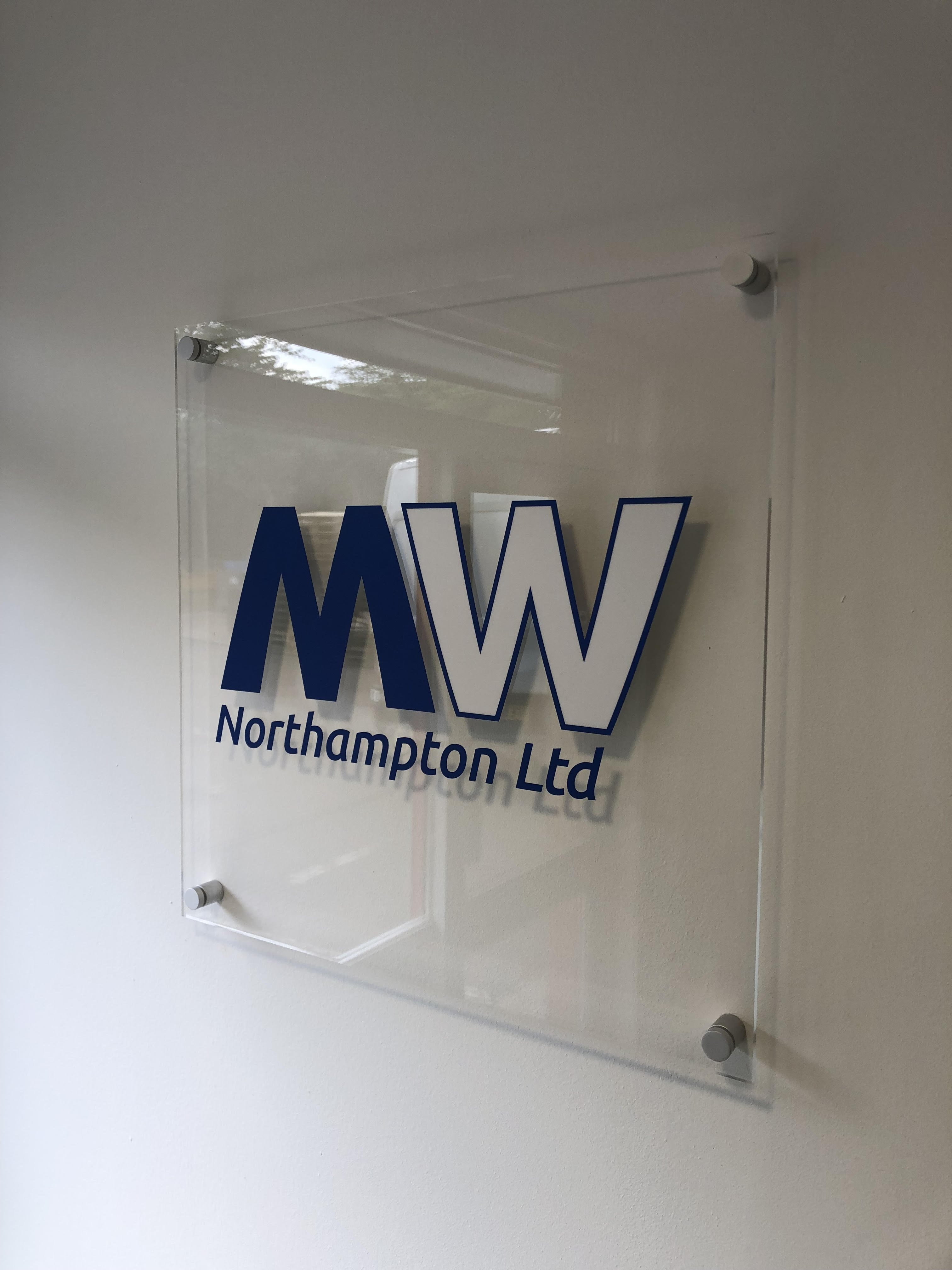 Custom Indoor Business Signs Northampton Sign Logic