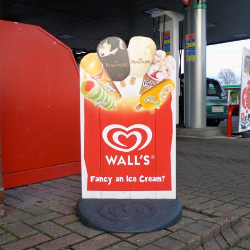 Custom Pavement Signs | A-Boards, Swing Signs | Sign Logic