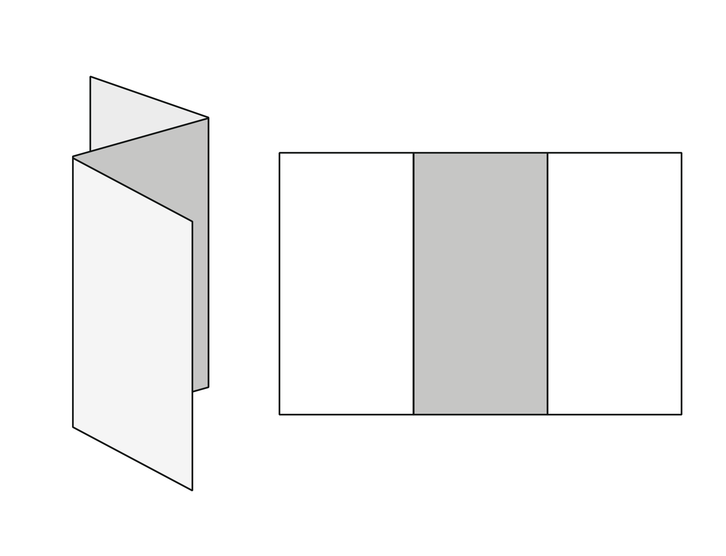 pamphlet printing z fold leaflets