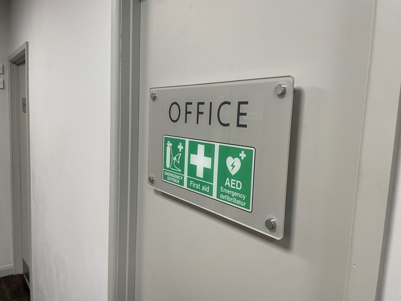 Directional Signs Inside Custom Indoor Signs Northampton | Sign Logic