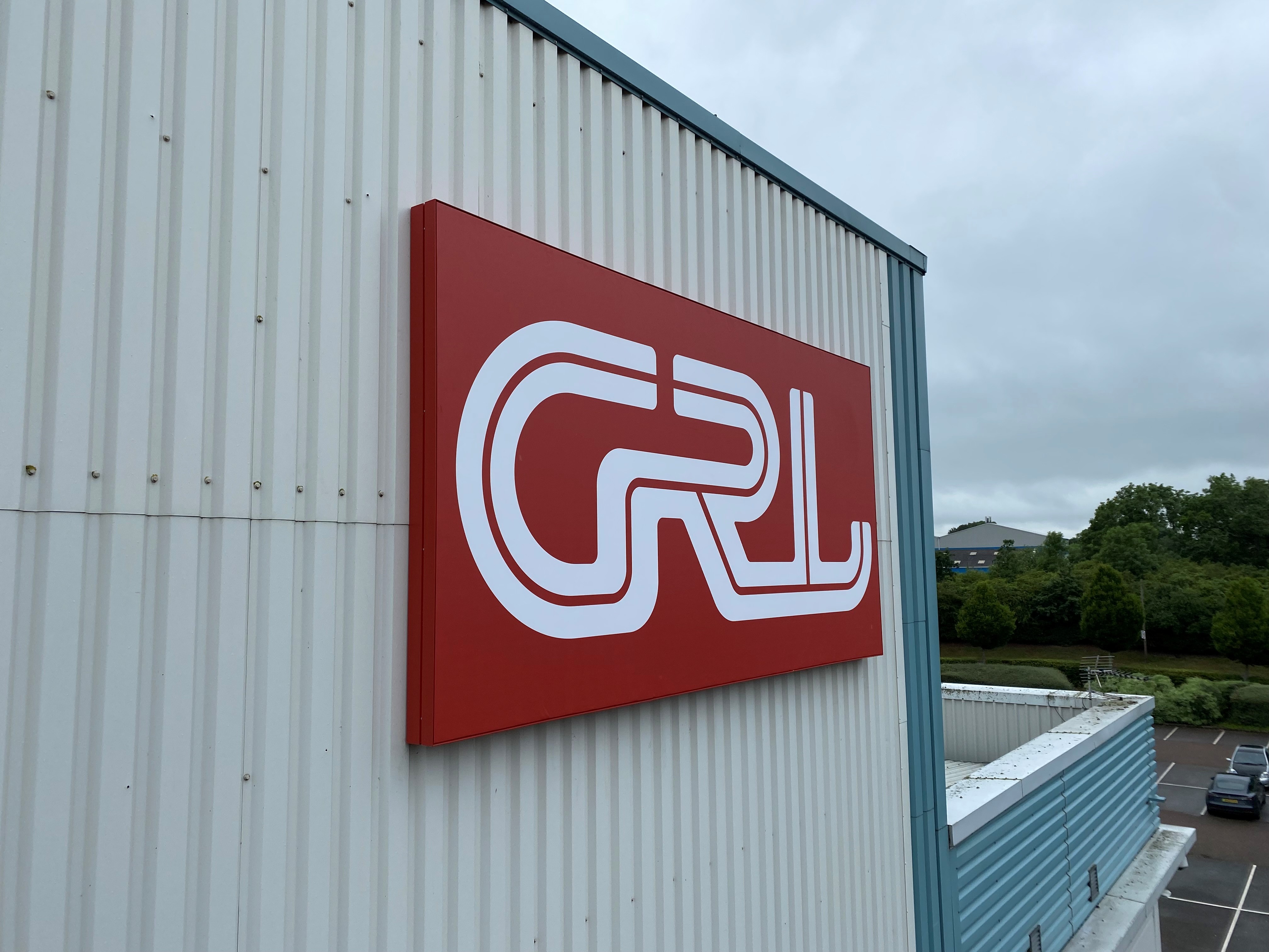 Flex Face Sign For Industrial Unit