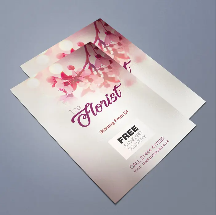 Pearlescent Flyer Printing